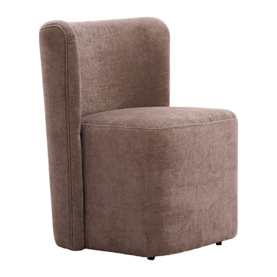 Silla Comercial para Desayunador - ZUO BAMBUN - Taupe - Asiento y Respaldo Tapizados