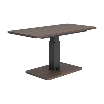 Mesa de Comedor para Salón de Eventos - ZUO BRULE - Varios Colores - Cubierta de Chapa de Madera Madera de Ingeniería y Estructura de Acero con Recubrimiento en Polvo - Nogal