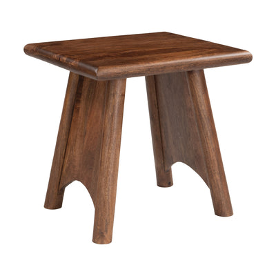 Mesa Auxiliar para Lounge - ZUO HECATE - Nogal - Estructura y Cubierta en Mango Macizo