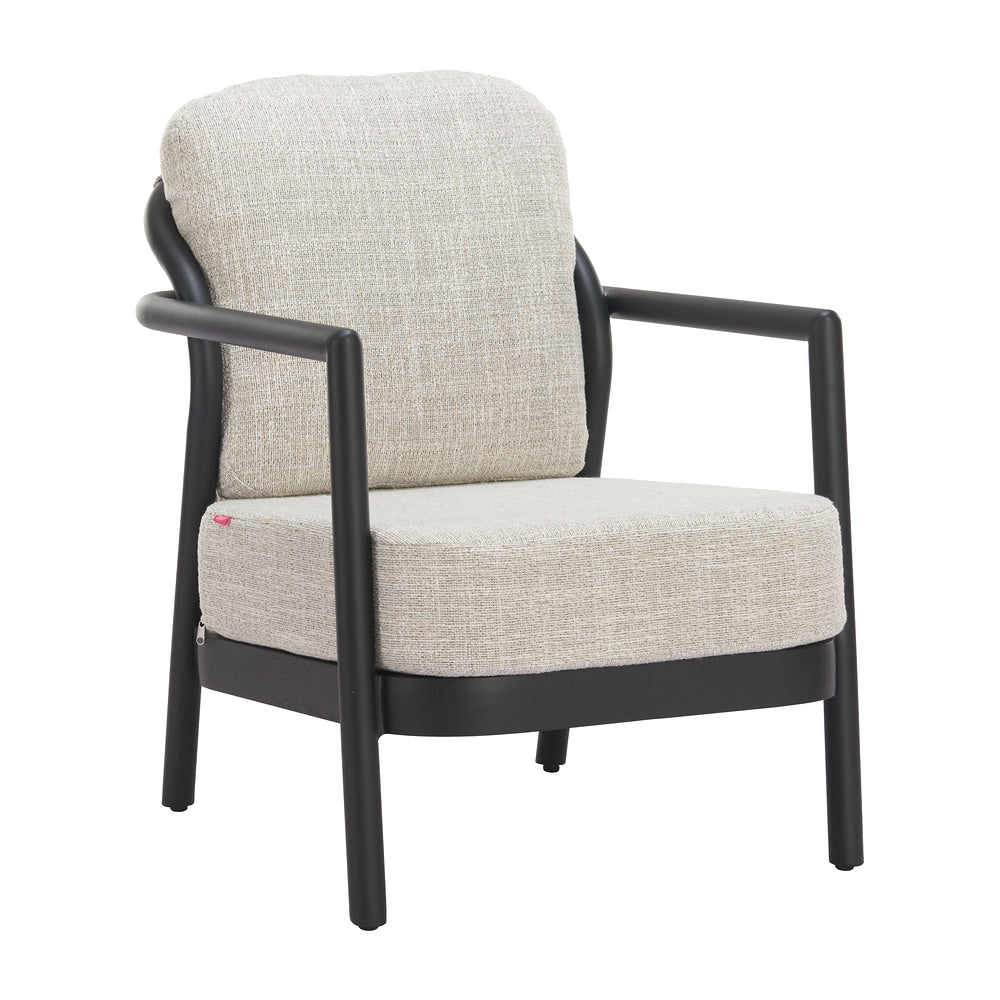 Sillón de Terraza para Spa - ZUO REIN - Beige - Asiento y Respaldo Tapizados con Tela para Exterior