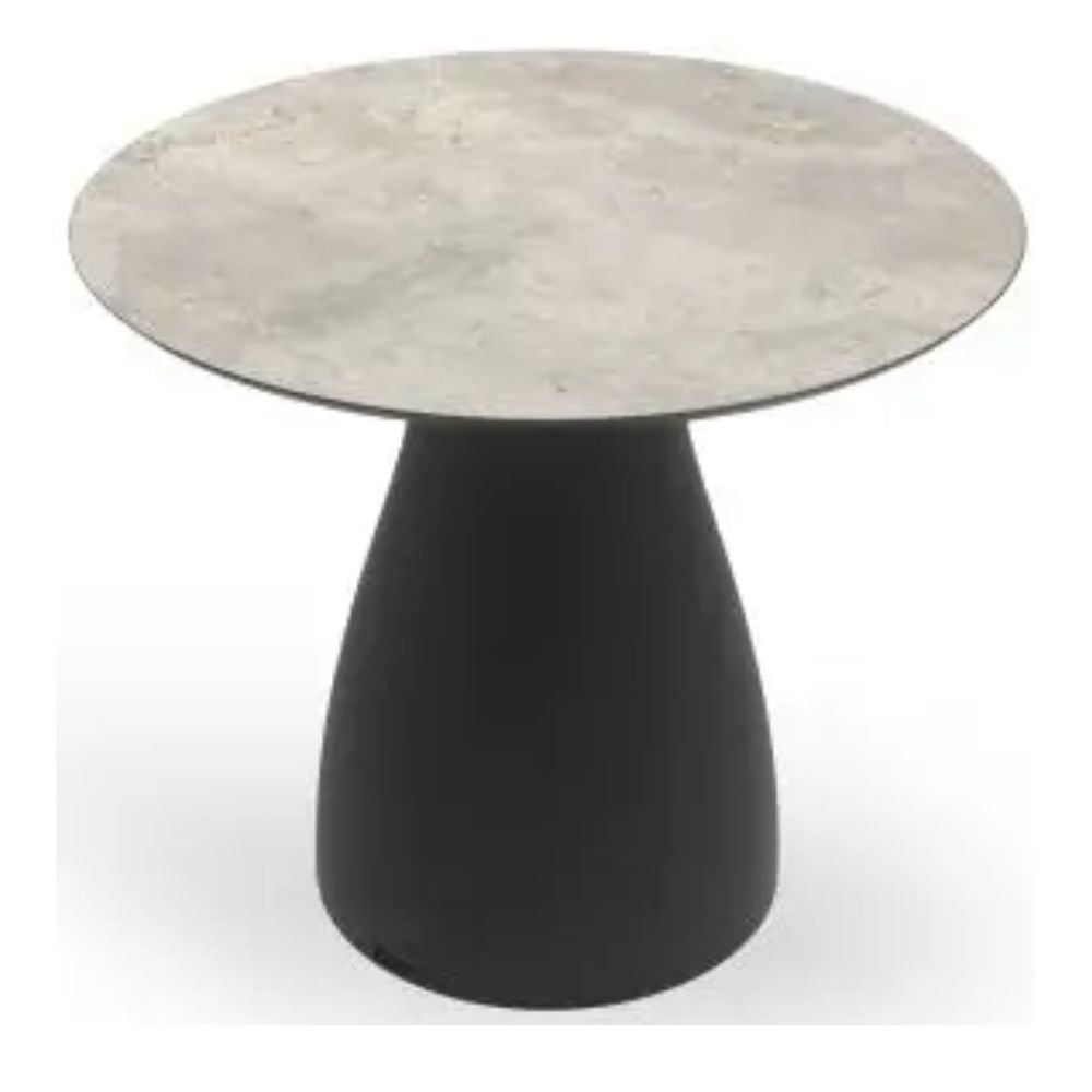 MESA Y CUBIERTA RESOL BAOBAB S 40 50 DIA HPL | Pie de Mesa Con Cubierta en MDPE Gama Premium | Contrapeso Opcional | Tablero HPL | Protección UV | Fácil Montaje | Interior + Exterior | Centro Auxiliar Acompañamiento Estilo Sala Soporte Decoración Multifuncional Compacto Acabado Elegante Espacio Pequeño Diseño Contemporáneo Versátil Estilo Moderno Almacenamiento para Sala Oficina Dormitorio Pasillo Biblioteca | Cafetería Restaurante Mesa Desayunador Zona de Comida Hotel Bar Bistro Barra Comedor Decorativa Ho