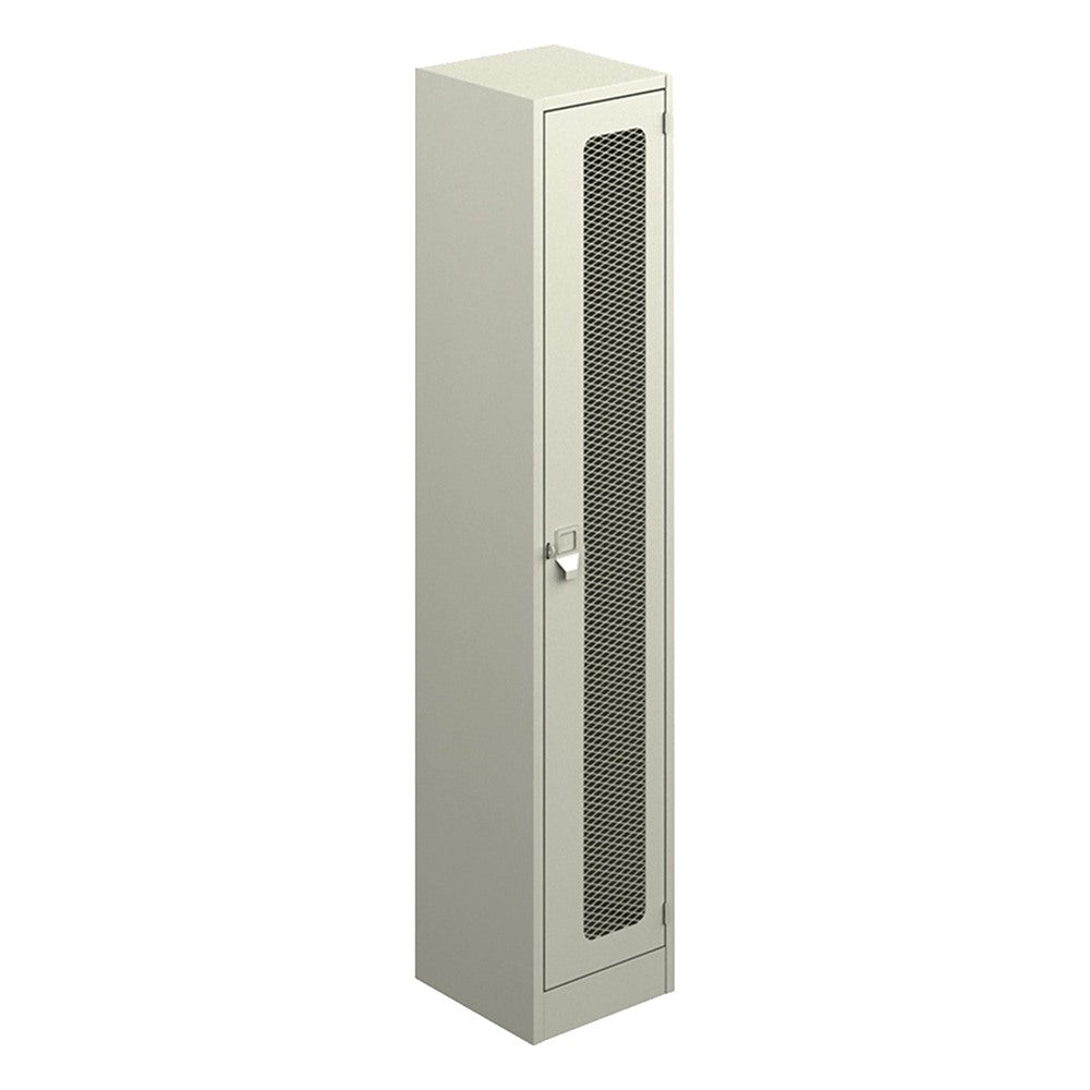 Locker Metálico para Gimnasio - GEBESA ARCHIVO Y ALMACENAJE - Frente 36 cm - 1 Puerta con Malla 3B