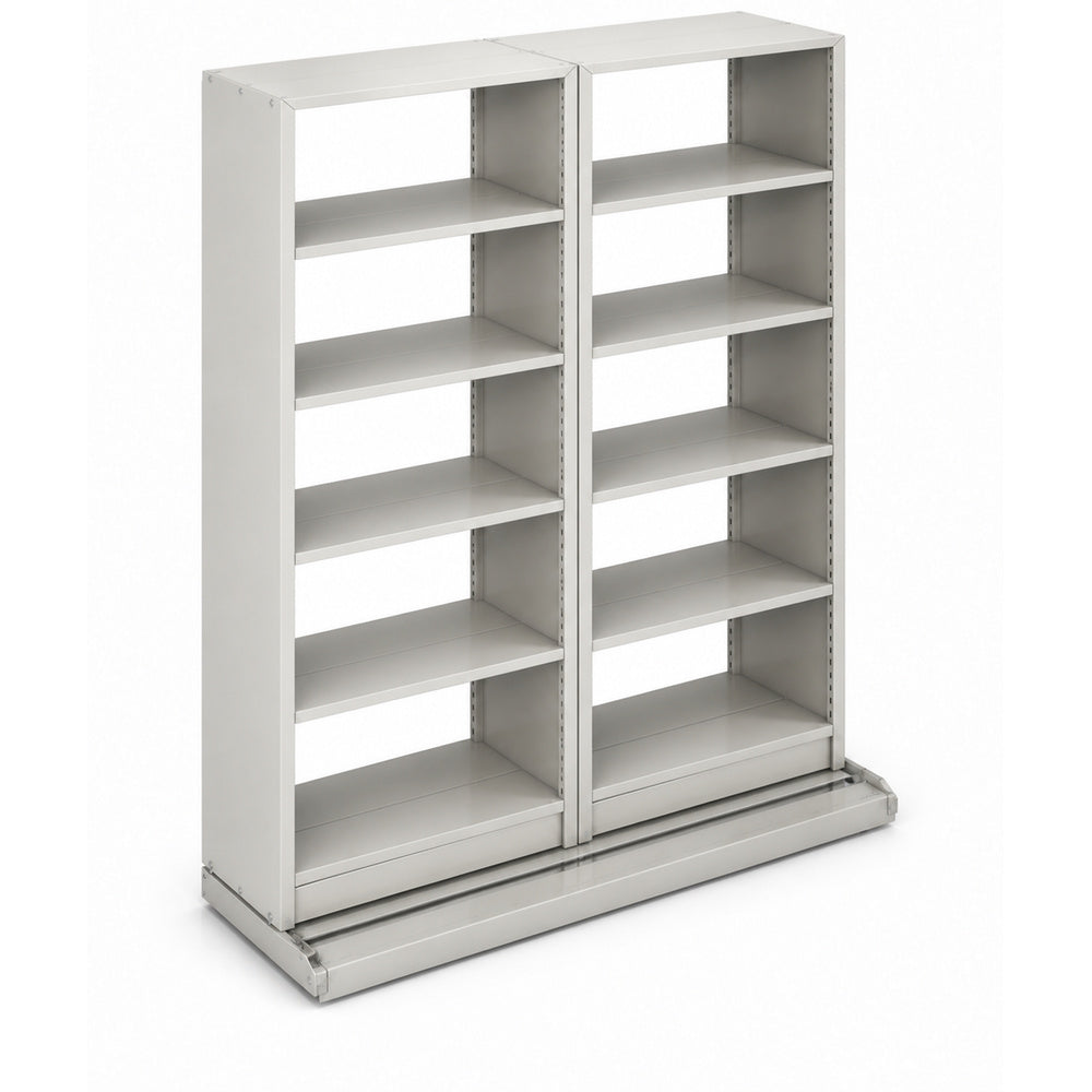 Librero Móvil Configuración Inicial para Archivo - GEBESA ARCHIVO MOVIL - Frente 174 cm