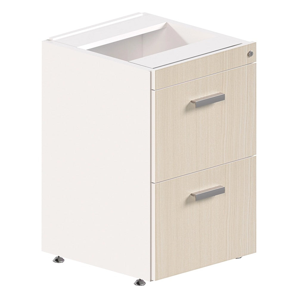 Archivero Pedestal para Oficina - GEBESA KENZA - Frente 41 cm - 2 Gavetas