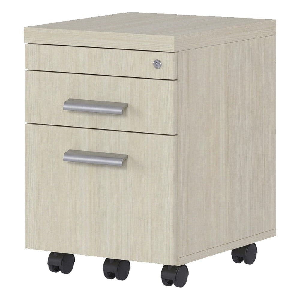 Archivero Pedestal para Oficina - GEBESA PRIME - Frente 41 cm - Alto 58 cm - Cubierta de Aglomerado