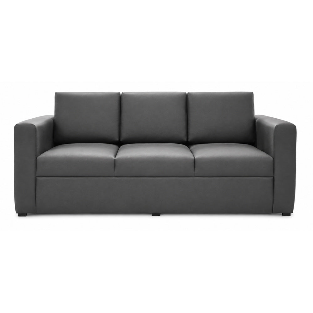 Sofá para Área Lounge - GEBESA COMFORT - 3 Plazas - Asiento y Respaldo Tapizado en Tactopiel