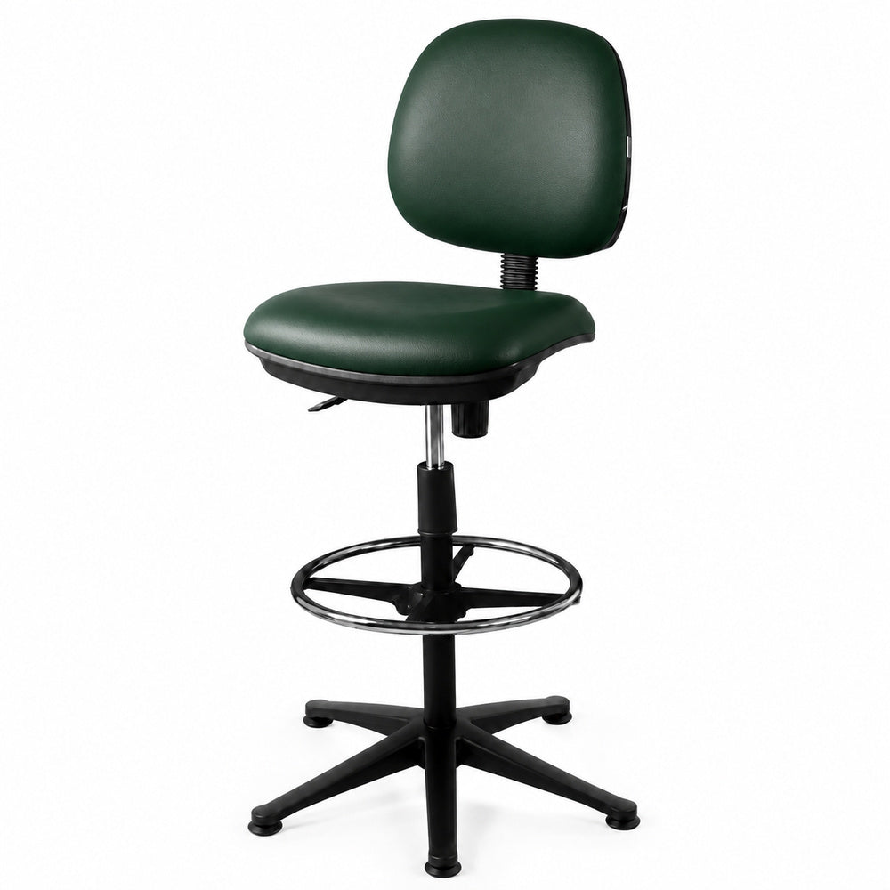 Silla de Cajero para Ventanilla - GEBESA COMFORT - Tactopiel - Sin Brazos - Base Fija