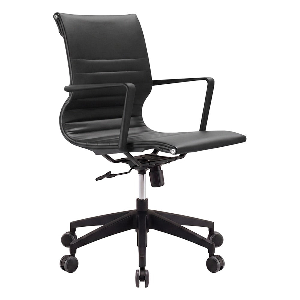 Silla Ejecutiva de Oficina Privada - GEBESA DALÍ - Negro - Asiento y Respaldo en Polipropileno