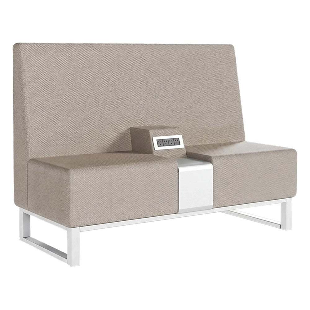 Sofá para Recepción - GEBESA VENTI - Frente 155 cm - Con Brazo Central