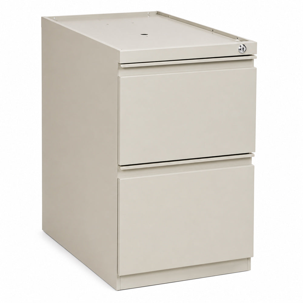 Pedestal Metálico para Escritorio - GEBESA SYNERGY - Frente 41 cm - 2 Gavetas Archivadoras