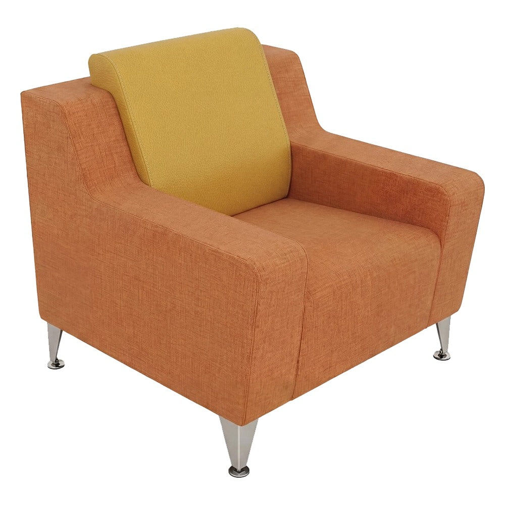 Silla con Brazos Bajos para Recepción - GEBESA FOMCORE SOCIAL - Tapizado