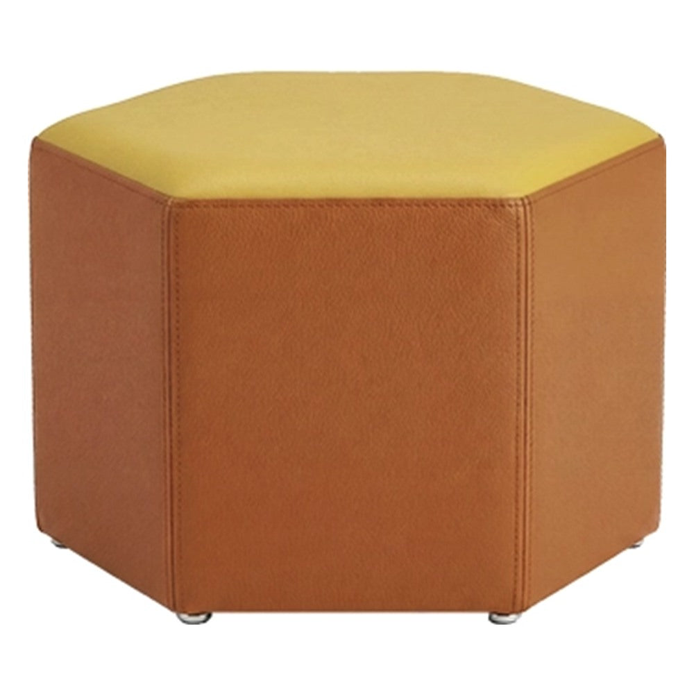Otomán Panal para Sala de Espera - GEBESA FOMCORE LOUNGE - Alto 30 cm - Tapizado