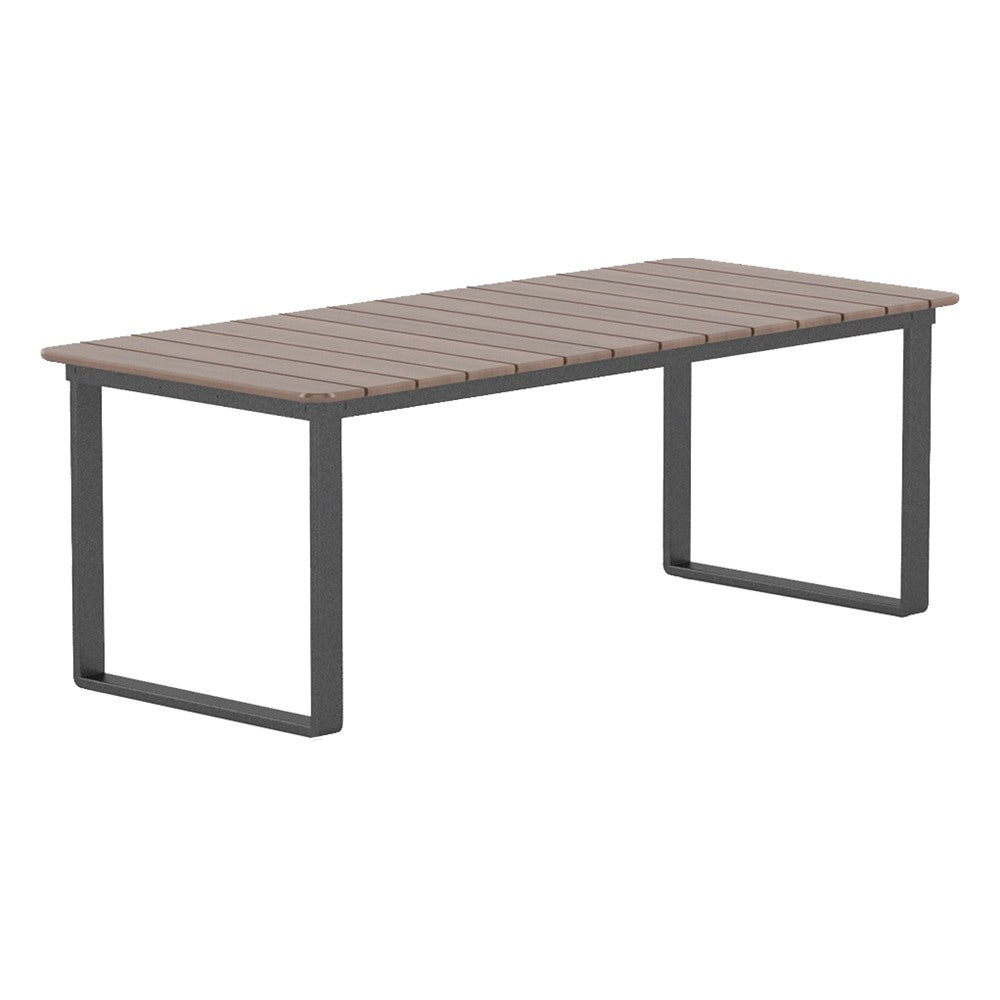 Mesa Comunal para Terraza - GEBESA GRC BOWEN - Alto 75 cm - Exterior