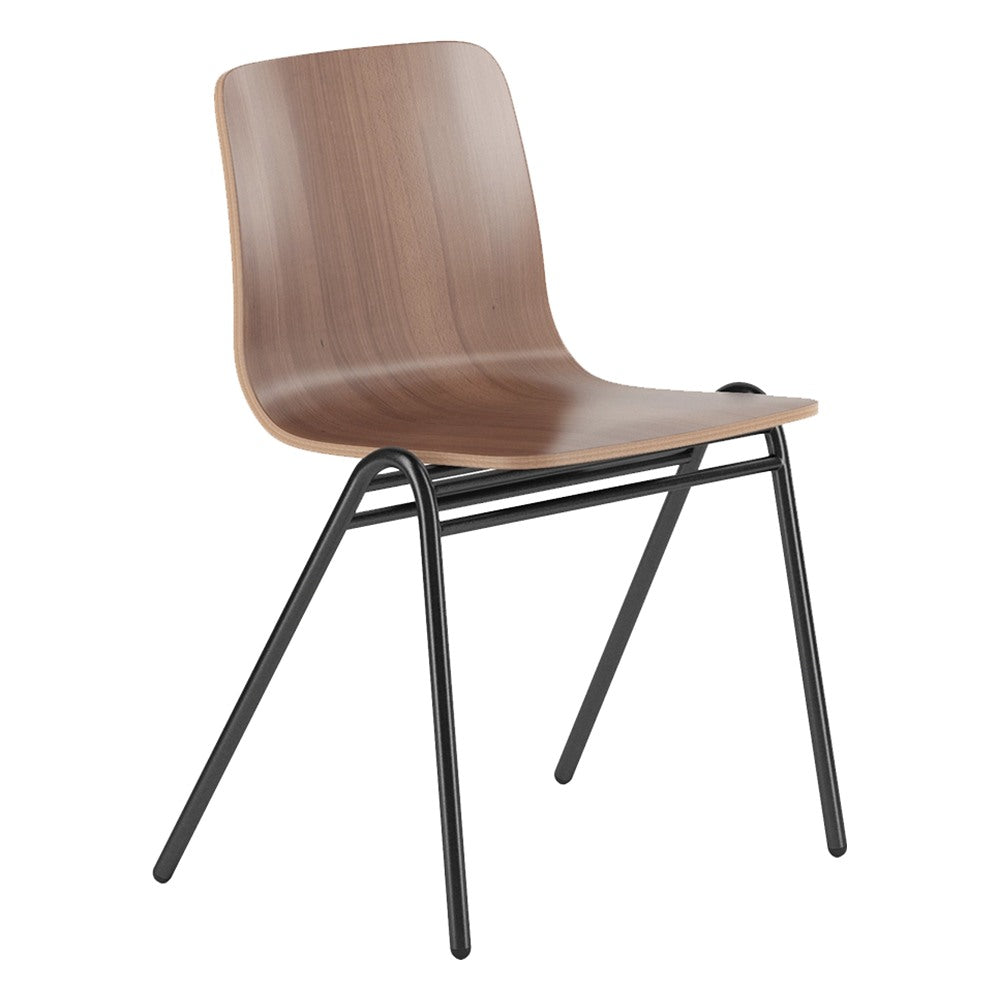Silla Apilable para Área Colaborativa - GEBESA GRC HARPER - Estructura de Acero