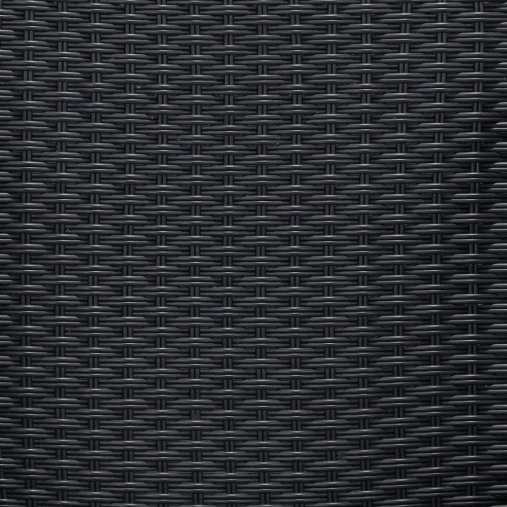 Silla de Comedor | Extructura en Acero | Negro | Tejido Ratán Sintético | Exterior Venta de Sillas para Exterior Terrazas Restaurante Restaurantera Cafeteria Zona de Comida Negocio Comercial Bar Hotelera Hotel Moderna Eventos Moderna NOGAL BEAT ZARAGOZA