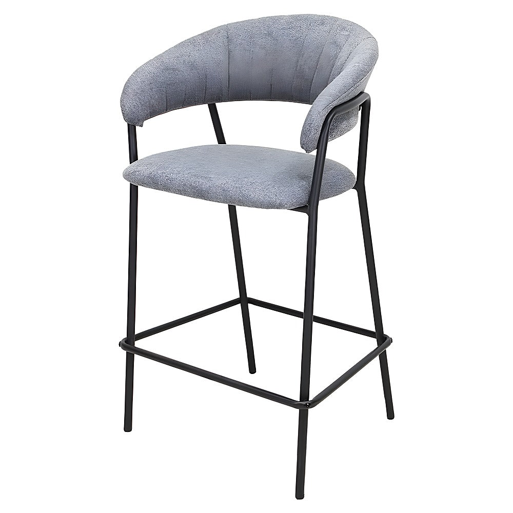 Banco Bajo para Cafetería - KINGSTRONG CACERES W29 SILL0904435 - Varios Colores - Asiento y Respaldo Tapizados