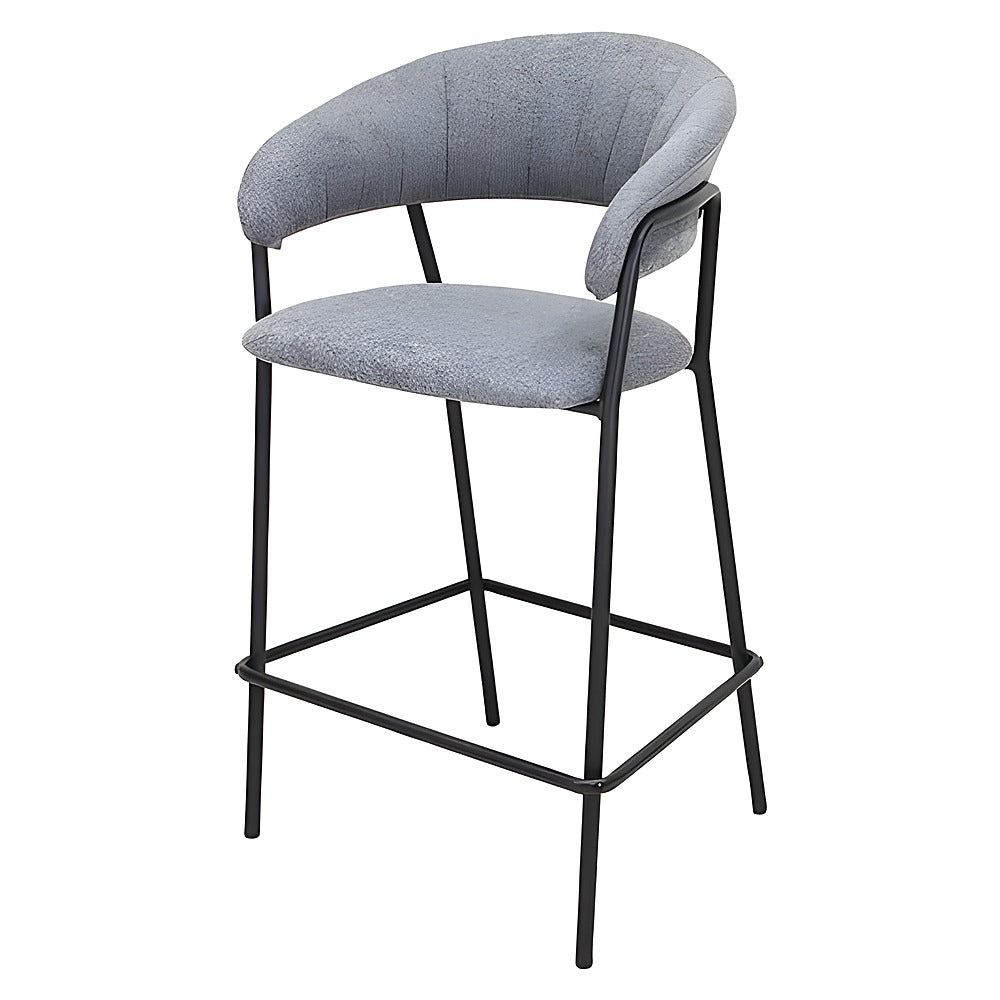 Banco Alto para Bistró - KINGSTRONG CACERES W29 SILL0904436 - Varios Colores - Asiento y Respaldo Tapizados