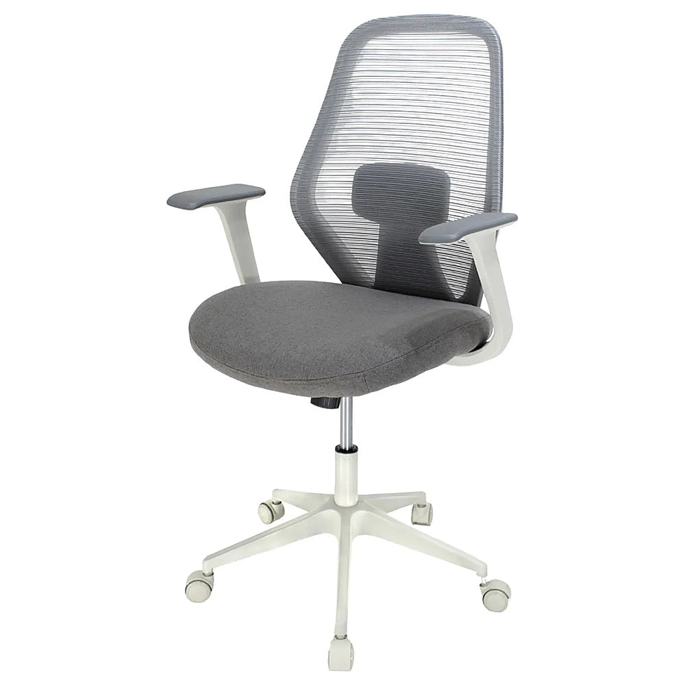 Silla de Oficina Ejecutiva - KINGSTRONG BASTIA 8349W SILL0904940 - Varios Colores - Respaldo en Malla y Asiento Tapizado