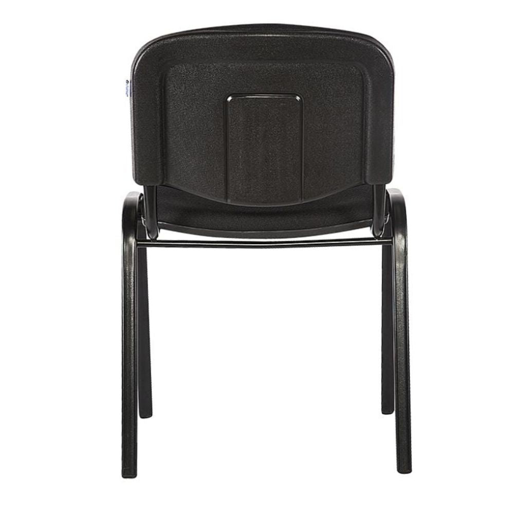Silla De Oficina Visita - ALBAR LK-02 - Negro - Asiento y Respaldo Tapizado