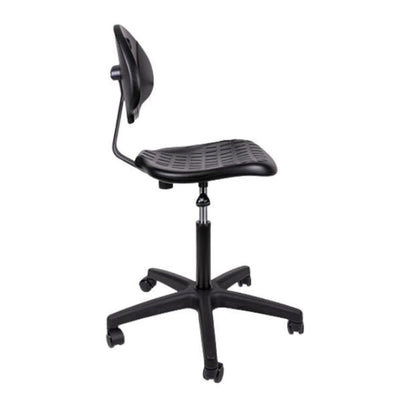 Silla de Oficina Industrial Ergonómica - OFFIHO HEAVY DUTY LINE OHI-48 - Negro - Asiento y Respaldo en Poliuretano