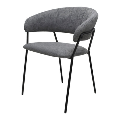 SILLA KINGSTRONG CACERES SILL0903738 | Silla Comercial para Hotel | Tapizado Vinipiel | Base Metal | Interior Cafetería Restaurante Bar Hostelería