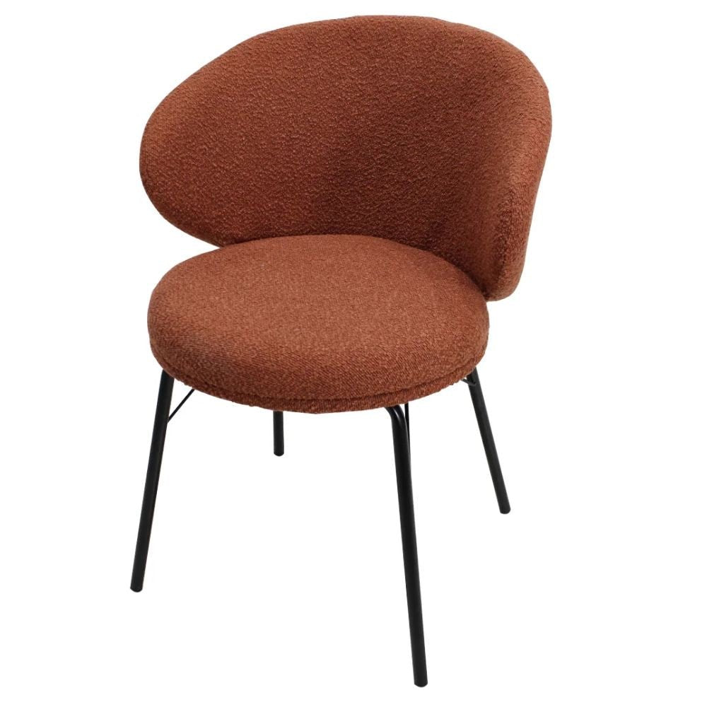 SILLA KINGSTRONG TUCSON | Silla Ocasional Decorativa de | Base 4 Puntas | Tapizado | Interior