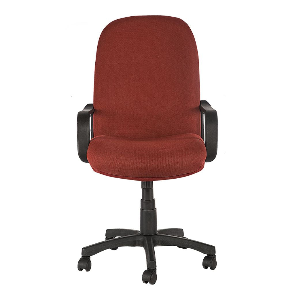 Silla De Oficina Secretarial - ALBAR E-60 - Varios Colores - Respaldo y Asiento Tapizado
