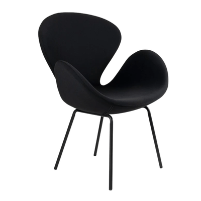 Silla de Oficina - NOGAL BEAT SWAN - Varios Colores - Asiento y Respaldo Tapizados