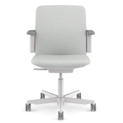 Silla de Oficina Secretarial Ergonómica - HUMANSCALE PATH - Color del Tejido Vapor 13 - Asiento Tapizado Silla Secretarial Silla Ergonómica Silla De Oficina Silla Ajustable Silla Con Respaldo Bajo Silla Funcional Silla De Alta Calidad Oficina Espacio Laboral Área De Trabajo Sala De Reuniones Sala De Conferencias Centro De Trabajo Espacio Corporativo Estación De Trabajo Cubículo De Oficina Espacio De Coworking Área Administrativa Departamento De Recursos Humanos Centro De Llamadas Sala De Espera