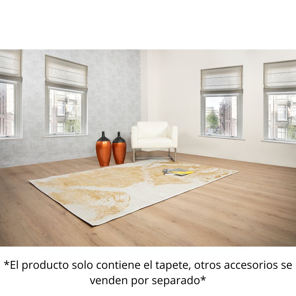 Tapete Decorativo para Recepción - NOGAL BEAT ELIF U6034 - Oro Taupe - Rectangular Varias Medidas