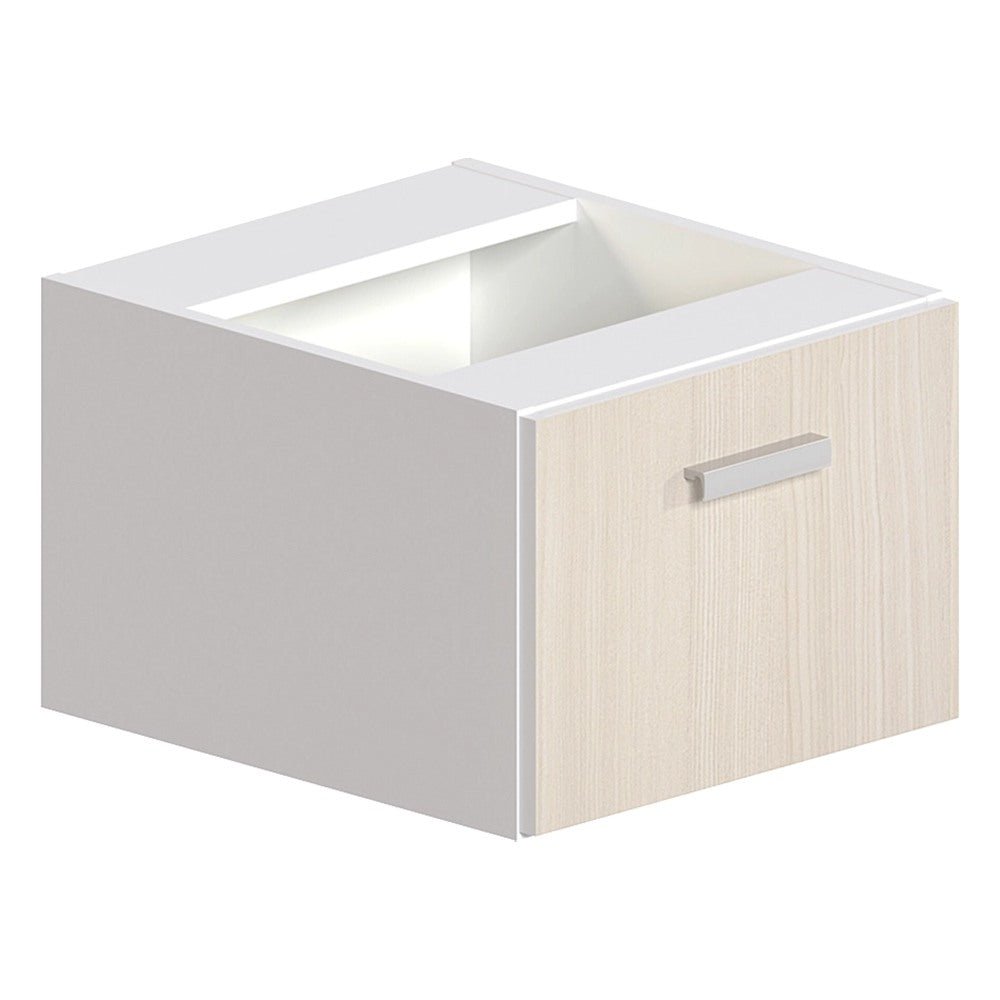 Archivero Cajonera para Despacho - GEBESA KENZA - Frente 40.5 cm - 1 Gaveta Archivero - Derecha - GBK812R - GEBESA - NOGAL BEAT - Archivero