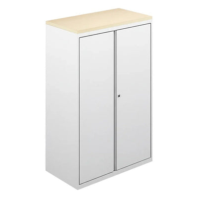Archivero Gabinete Metálico para Oficina - GEBESA URBAN - Frente 87 cm - 2 Puertas - GBU703 - GEBESA - NOGAL BEAT - Archivero