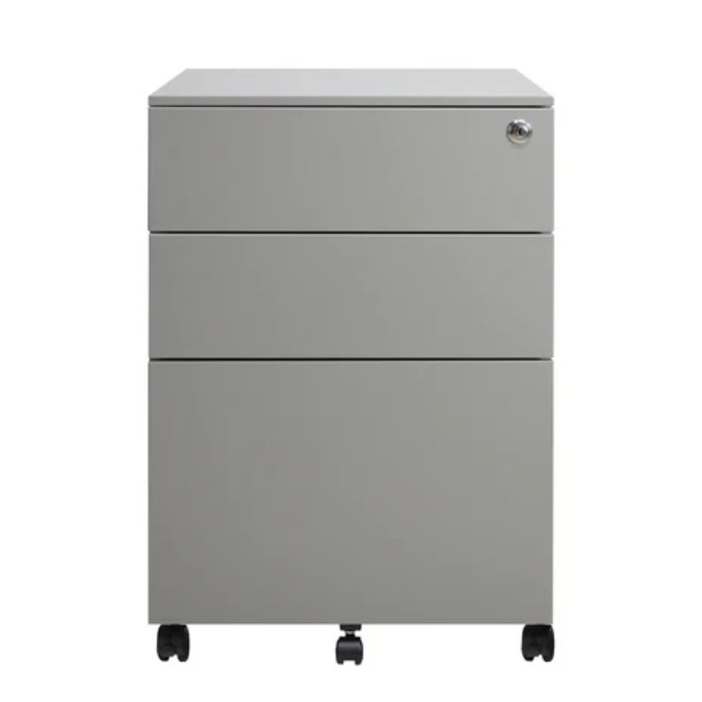 ARCHIVERO METALICO KINGSTRONG 2+1 2406 SARRE | Archivero para Oficina Ejecutivo Empresarial | Espacios de Almacenamiento con rodajas | Varios Colores | Metalico | Interior - ARCH0904587 - Mundo In - NOGAL BEAT - archivero