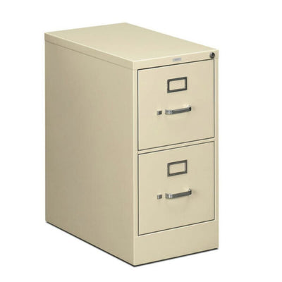 ARCHIVERO OFIK 596 | Archivero Contra Incendio Vertical 52CP | 2 Gavetas | Suspenso Carpetas Colgantes | Compresor Carpetas | Porta Etiquetas | Cerradura General | Interior - 596 - OFIK - NOGAL BEAT - archivero