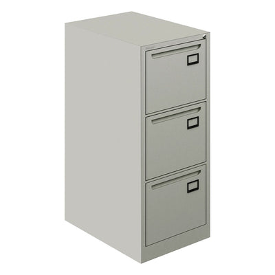 Archivero Vertical para Área Administrativa - GEBESA SUPERNOVA - Frente 46 cm - 3 Gavetas - GAS330 - GEBESA - NOGAL BEAT - Archivero
