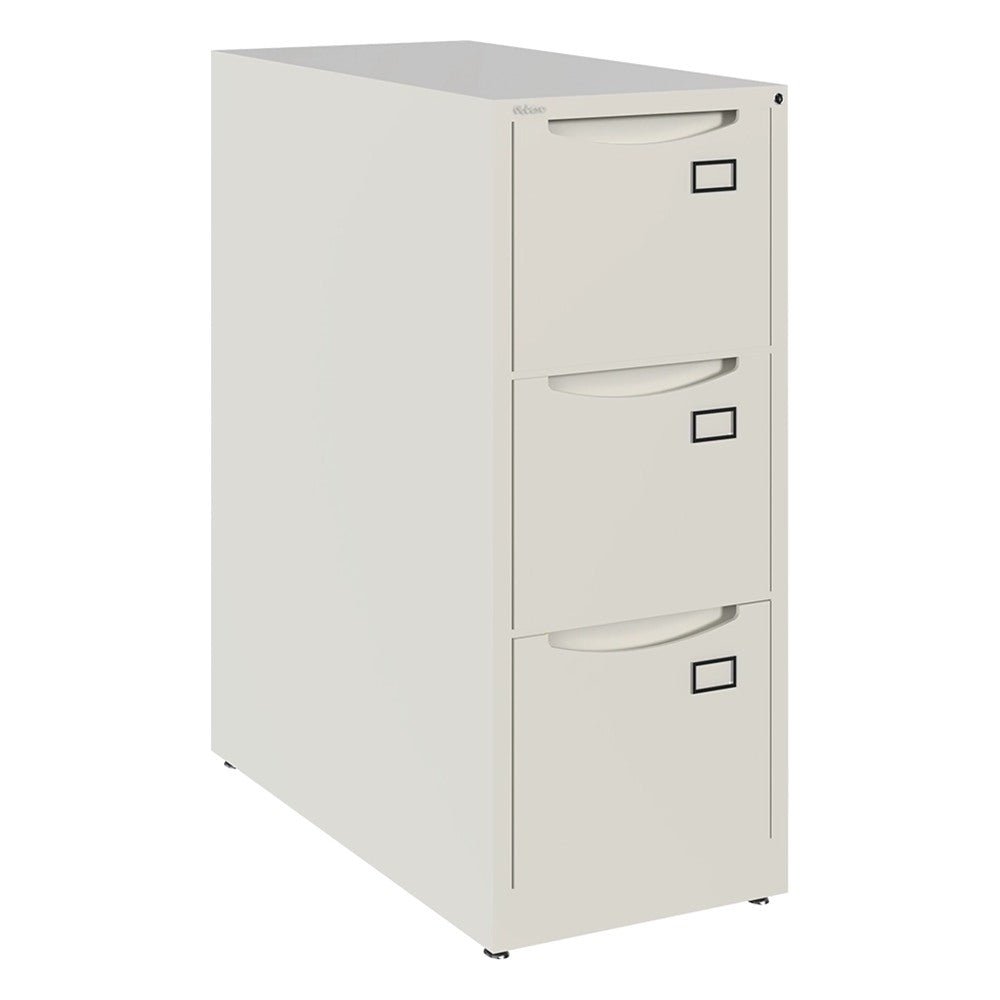 Archivero Vertical para Oficina - GEBESA CONCORD - Frente 46 cm - 3 Gavetas - GAO330 - GEBESA - NOGAL BEAT - Archivero