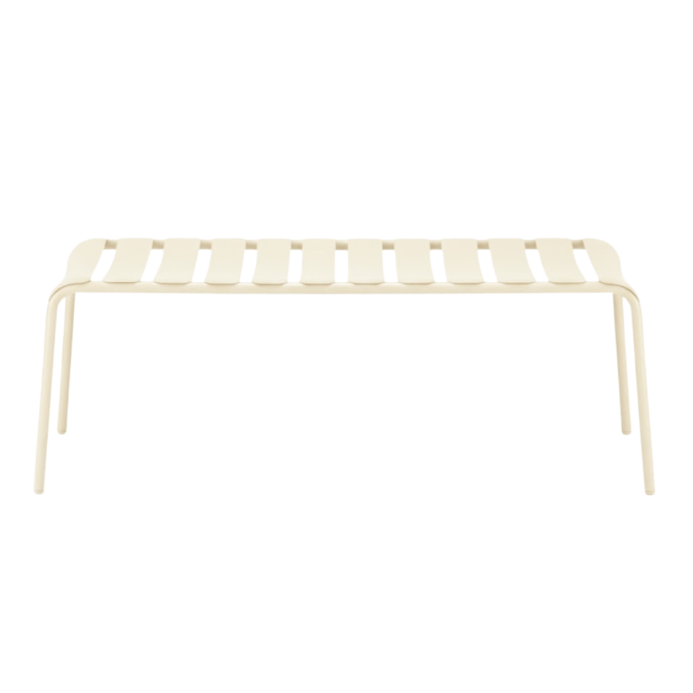 Banca para Jardines y Terrazas Resistente a Rayos UV - COLOS STECCA 8 - 45 cm - Varios Colores - para Ambiente Salino - STECCA 8 - Colos - NOGAL BEAT - Bancos