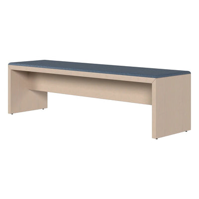 Banca para Pasillo - GEBESA GRC DYLAN - Frente 168 cm - Estructura Metálica - GGRD7001766 - GEBESA - NOGAL BEAT - Banca de Visita