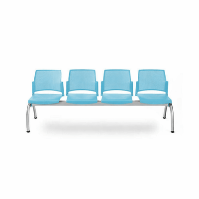 Banca para Sala de Espera 4 Plazas - LABENZE REPLAY 108 - 06204 - Varios Colores - Respaldo Multiperforado - 108-06204 - Labenze - NOGAL BEAT - Banca