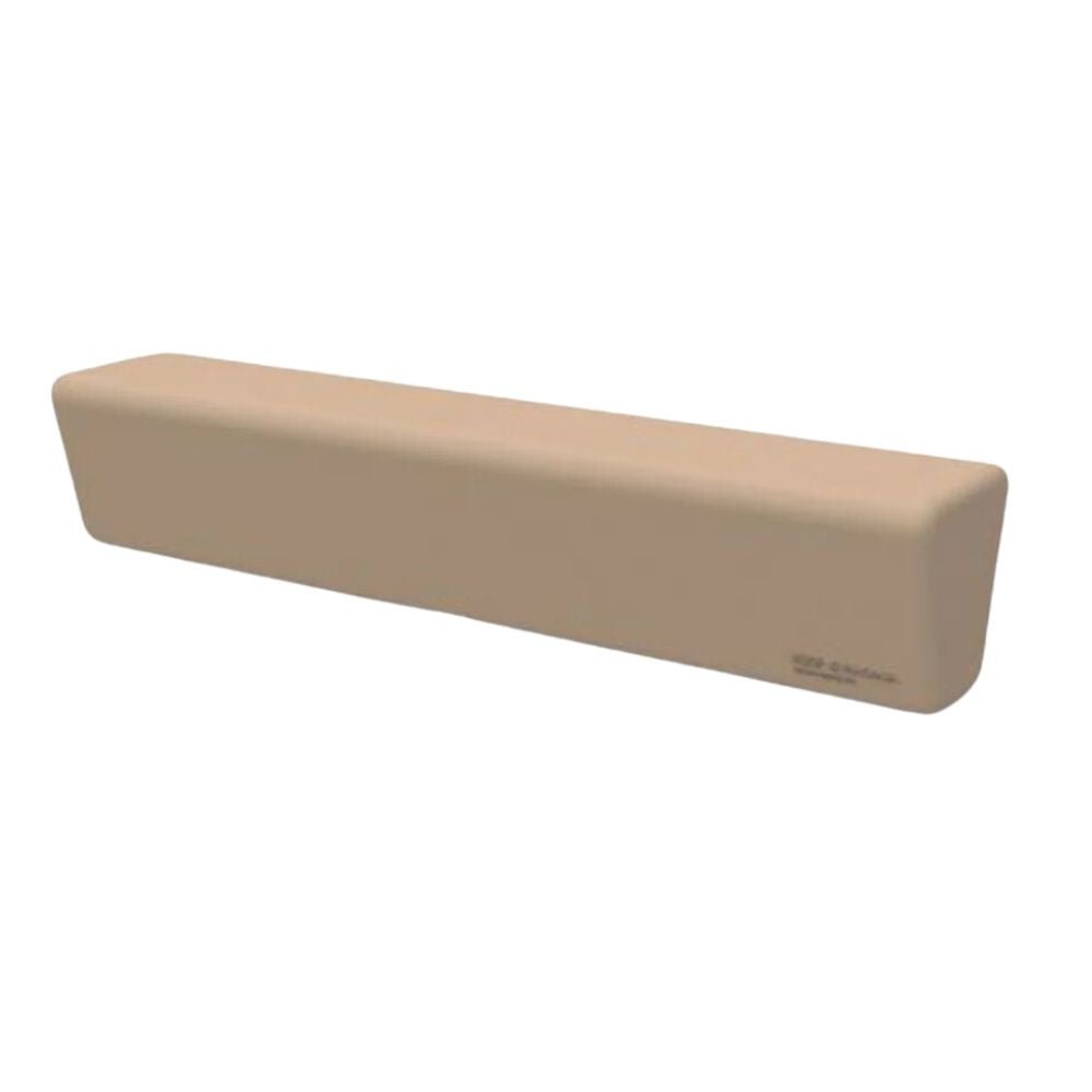 BANCADA RESOL HOOP STRAIGHT | Bancada Lineal para Sala de Espera Moderna Terraza | 40 cm | Polietileno Rotomoldeado | Protección UV | Interior + Exterior - 41555 POLIET.1X.AE - Resol - NOGAL BEAT - banca
