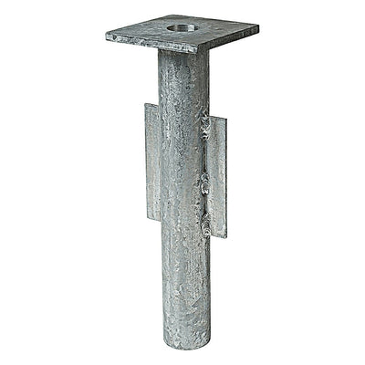 Base Comercial Áreas de Exterior y Terrazas Empotrable - RESOL BASE EMPOTRABLE - Acero Galvanizado - 06805 - Resol - NOGAL BEAT - Parasol