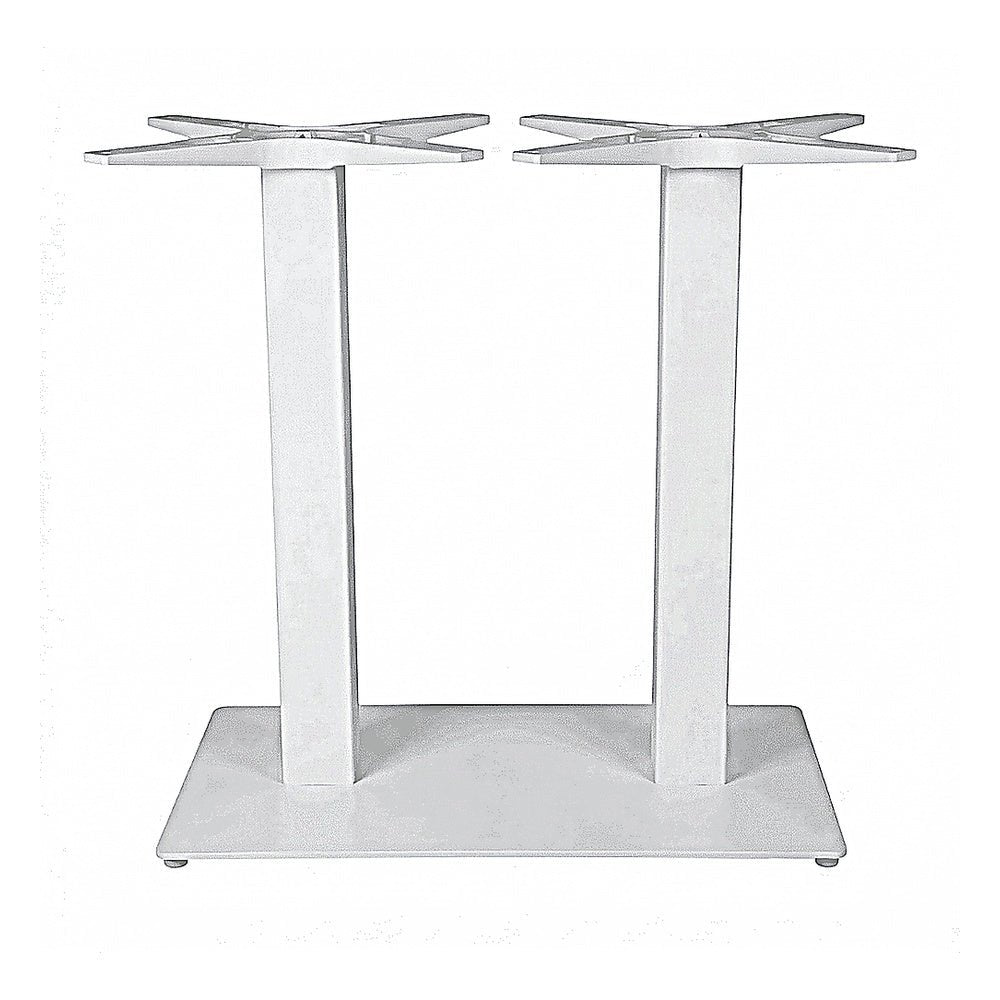 Base Comercial para Mesas 71 cm - RESOL TAPIES DOBLE - Varios Colores - Anti Giro y Estructura de Hierro Fundido - 59634 - Resol - NOGAL BEAT - Estructura para Mesa