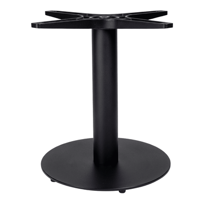 Base Comercial para Mesas - RESOL TAPIES Ø40 - Negro - Hierro Fundido Pintado - Interior - 6661 - Resol - NOGAL BEAT - Estructura para Mesa
