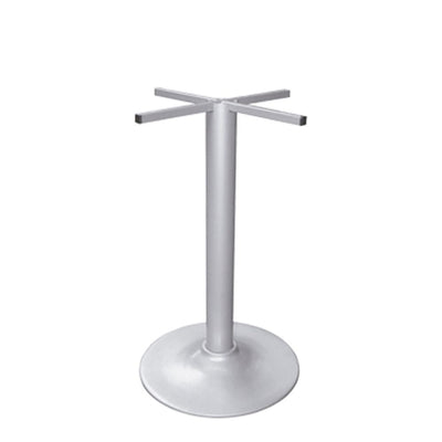 BASE NOGAL BEAT AR - 110 | Base Mesa Restaurante | Base Plato Fundición | Tubo Acero Redondo | Interior - AR - 110 - ALBAR - NOGAL BEAT -