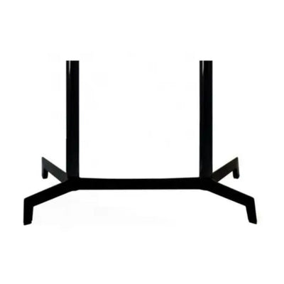 BASE RESOL SPUTNIK DOUBLE | Pie Doble de Mesa para Restaurante | 71.5 cm | Aluminio Anodizado | Protección Rayos UV | Interior + Exterior - 02084 - Resol - NOGAL BEAT - mesa