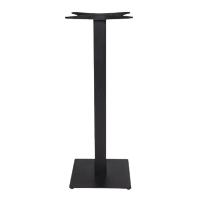 BASE RESOL TAPIES ALTA 40 X 40 | Pie de Mesa para Restaurante | 110 cm | Hierro Fundido | Interior - 59632 - Resol - NOGAL BEAT - Base