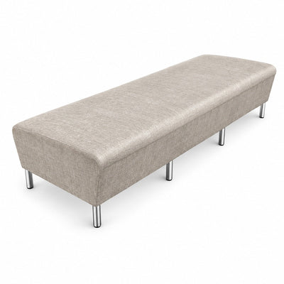 Chaise Longue Modular Mossa - VERSA OFFSET - Frente 180 cm - VO-628S - VERSA - NOGAL BEAT - Sillón Ocasional