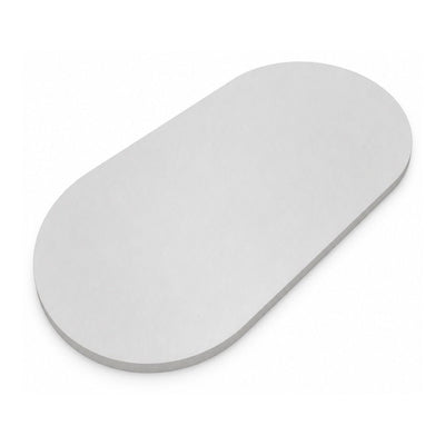 Cubierta Ovalada para Mesa de Juntas - GEBESA MESAS CONFIGURABLES - Frente 180 cm - Fondo 120 cm - Cubierta y Base de Aglomerado - GBJ941180AP - GEBESA - NOGAL BEAT - Cubierta para Mesa