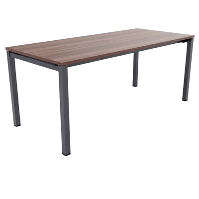 Escritorio de Oficina Ejecutivo - NOGAL BEAT HAMILTON 180 X 80 - Escritorio - Varios Colores - Acero Calibre 16 - Escritorio Hamilton 180x80 Estructura c/ cubierta 19mm - MOBILIARIO EN MOVIMIENTO - NOGAL BEAT - Escritorio