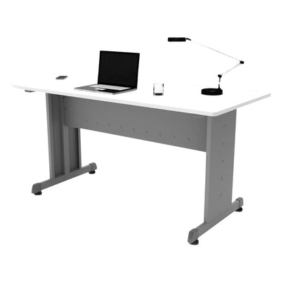 Escritorio para oficina - OFIK 261 - Cubierta en Melamina y Estructura en Lámina - 261 - Ofik - NOGAL BEAT - Escritorio